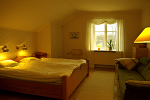 The white double room