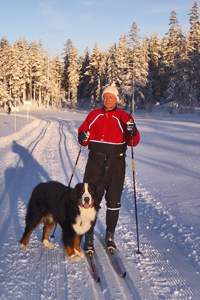 Mit Leo in Sörskog